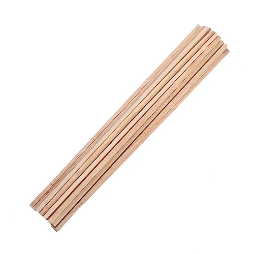 IWOWHERO School Project Oxygen Combustion Experimental Kit 20pcs Dowel Rods Made of Kiln Dried Hardwood
