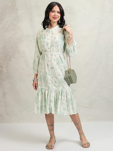 Image of Vishudh Women's Casual Dress | Comfortable Everyday Wear for All Occasions | Chic & Versatile Fashion for Women