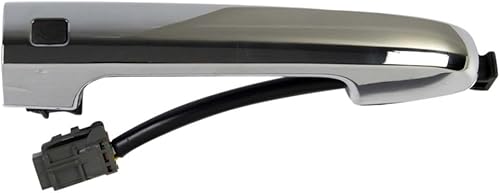 Miniatura 4 de KarParts360 Para Kia ForteForte Koup 2010 2011 2012 2013 Manija de puerta exterior lado del pasajero  Delantero  Cromo  Con cubierta  Con sistema de