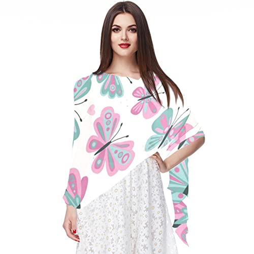 Foulard en mousseline de soie imprimé fleurs pour accessoiriser une tenue d'été féminine