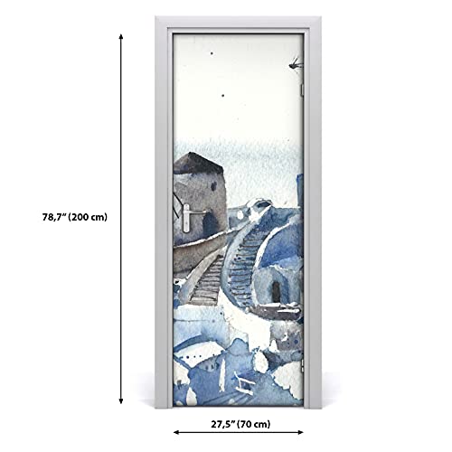Fondo de pantalla Santorini de 70x200 cm para salones y dormitorios 3
