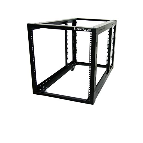 StarTech.com 12U Open Frame Server Rack - 4 Post Adjustable Depth (3.8