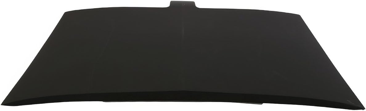 Car Hood Vent Scoop Compatible with 2015-2017 Ford Mustang All Models, Unpainted Black M Type PP - Polypropylene Hood Simulation Decorative AirOutlet Bonnet Cover, 1PC