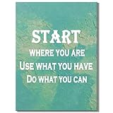 GoForArt Motivational Canvas...image