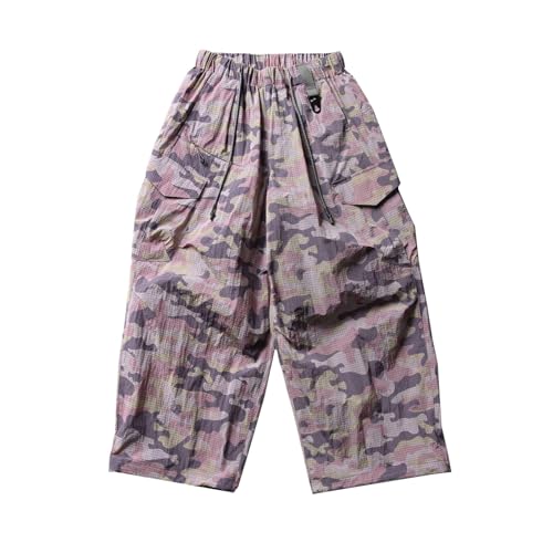 Men's Functional Work Pants - Relaxed Straight-Leg Multi-Pocket Casual