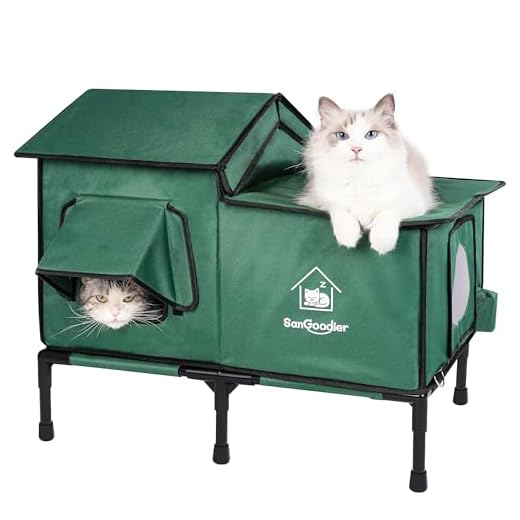 Foldable Outdoor Cat House with Cooler