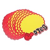 NUOBESTY Verkaufsschilder Papier 80 Stück Preisschilder Bedruckt Kundenakquise Für Supermärkte Einzelhandelsgeschäfte