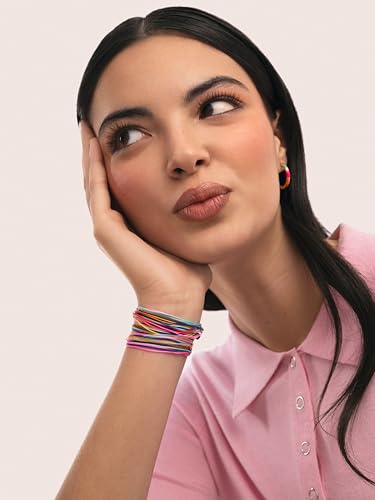 Miniatura 4 de SINGULARU - Pack 3 Pulseras Forest Rainbow. Acero. Joyas Para Mujer.