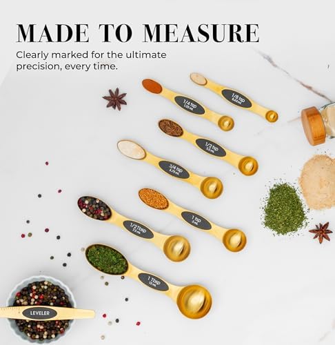 Styled Settings Magnetic Measuring Spoons - Thumbnail 4