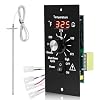 Digital Thermostat Control Panel Kit for Traeger Wood Pellet Grills, BAC236 Replacement Parts Digital Thermometer Pro Controller with 7 RTD Temperature Probe Sensor BAC194 Smoker Accessories