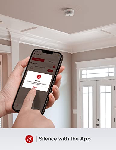 X-Sense Smart Smoke Detector Fire Alarm With Advanced Photoelectric Sensor, Replaceable Battery, Wi-Fi Smoke Detector (Battery Included), App Notifications, Xs03-Wx #TOP4