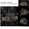 Hook and Loop Molle Expansion Board Panel Strip Attachment Molle Pack Tool Pouch ,Personality Armband, Name Patch,Tourniquet