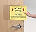 Avery Self-Adhesive Wall and Door Communication Display Protectors, 10 Clear Sleeves (74404)