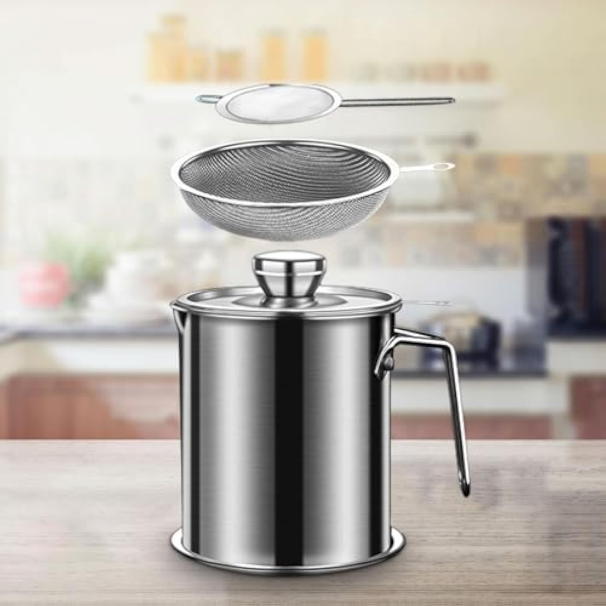1200ml Grease Strainer for Home & Restaurant
