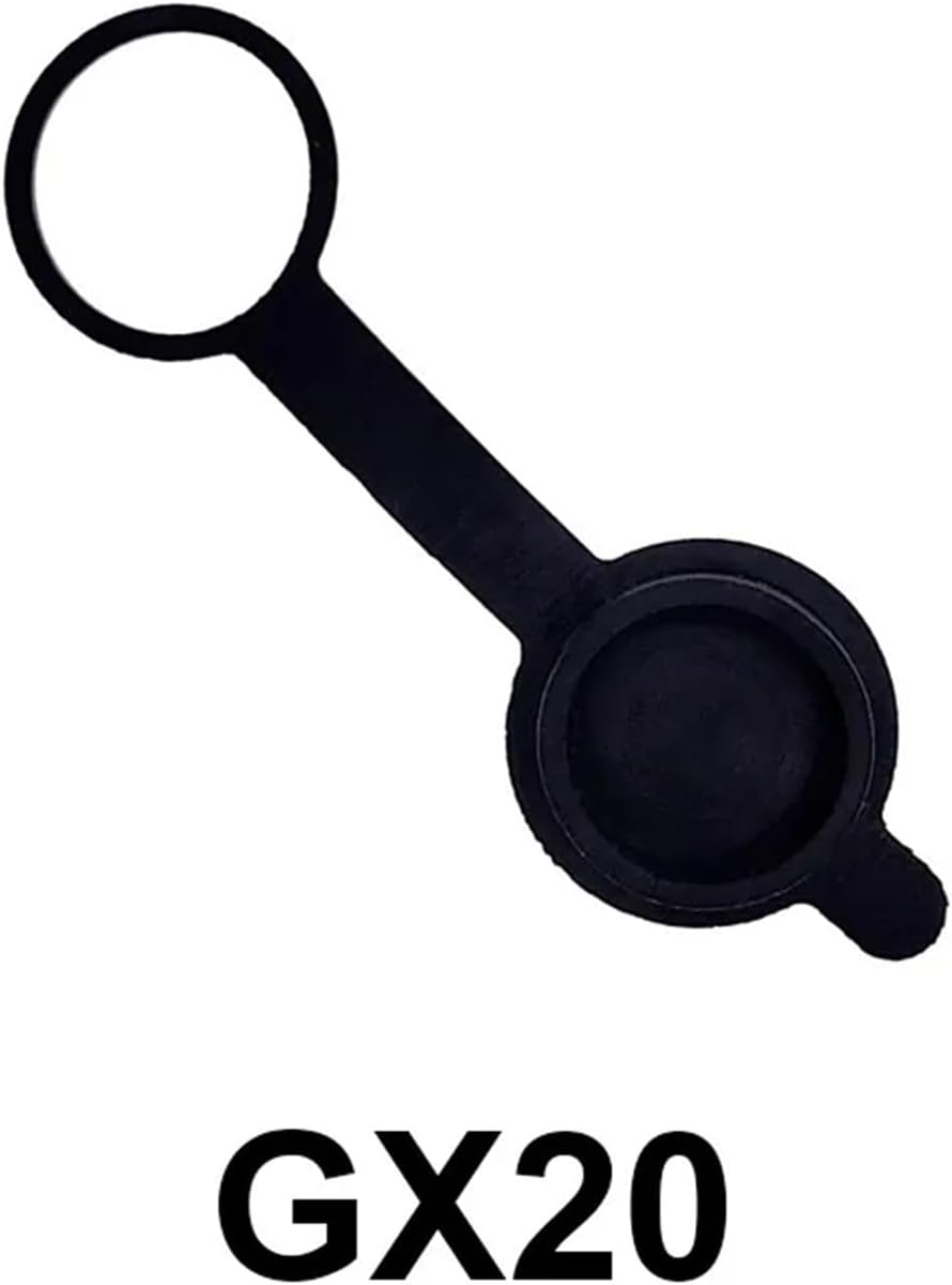 10-pack GX12 GX16 GX20 connector plug cover circular connector(GX20 Rubber Cap)