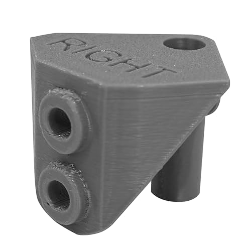 Right Door Hinge Replacement for Rubbermaid 6 x 5 ft Slide-Lid Resin Shed, Compatible with Part #3T17, Heavy-Duty PETG Plastic Hinge