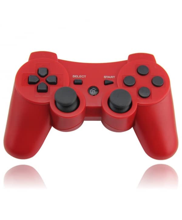 MANDO COMPATIBLE INALAMBRICO PARA SONY PLAY STATION 3 DUALSHOCK 3 PS3 ROJO