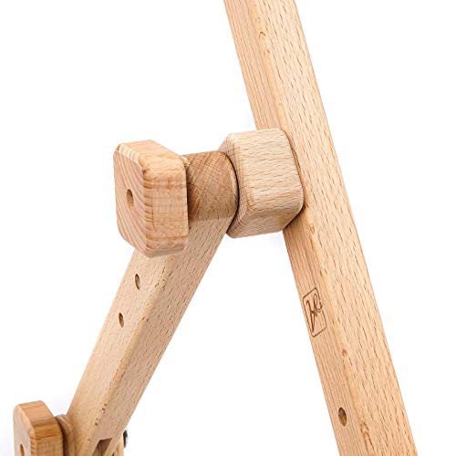 Soporte de bordado en madera de haya orgánica con marco regulable Needlework para mesa 7