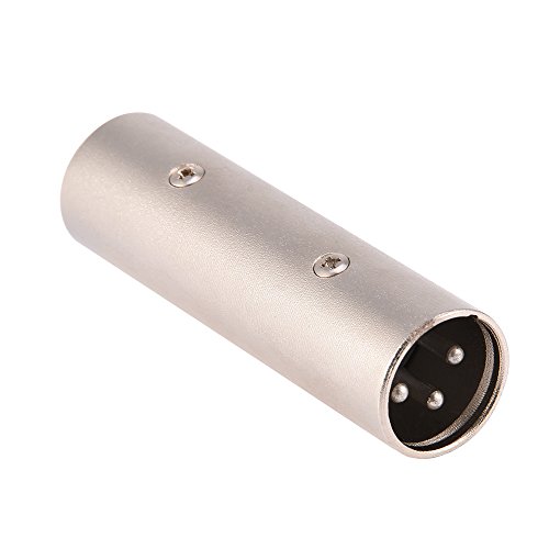 Zerone XLR naar 6,35 mm adapterstekker, 3-pins XLR 6,35 mm stekker naar XLR stekker professionele metalen constructie… - Image 3