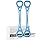 Resistance Bands for Women,2PCS Thickened TPE Arm Resistance Bands,Figure 8 Fitness Resistance Band Stretch Fitness Band for Working Out Yoga Pilates Arms Foot Leg Shoulder Waist Back