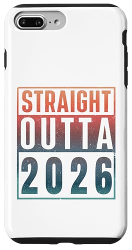 Straight Outta 2026 Birth Of Birthday Classic 2026 Vintage �X�}�z�P�[�X iPhone 7 Plus/8 Plus �p