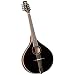 Trinity College TM-325B Standard Celtic Octave Mandolin with Hardshell Case - Black Top
