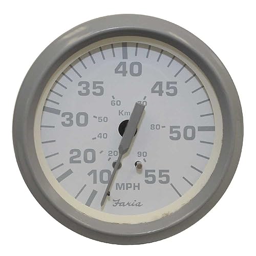 Faria Boat Speedometer Gauge SE9483C | 3 3/8 Inch
