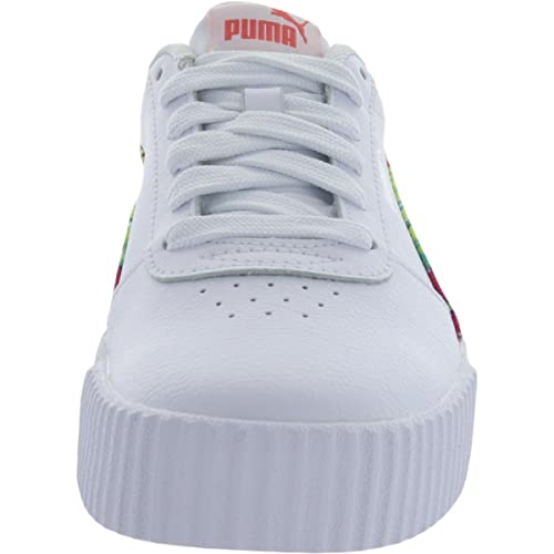 Image of Puma Carina 2.0 Synthetic Leather Lace Up Women's Sneakers