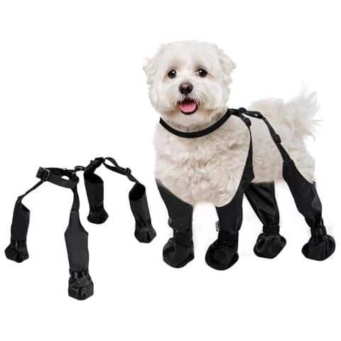 BECROWM Waterproof Dog Boots Cover