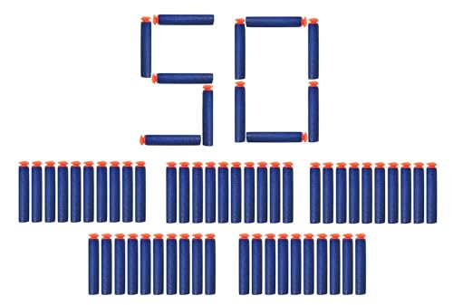 Storio Soft Foam Darts Bullets for All Types of Hot Fire Blaze Guns 50 Pcs Darts - Multicolor (B0CP2GCW83) Amazon Price History, Amazon Price Tracker