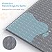 Pee Pad Holder for Dogs,Silicone Dog Puppy Pad Holder, 34 x 28 No Spill Raised Lip High Edge,Portable, Leak-Proof Mat Holder for Dog Training Pads,Square Potty Trays for Home Floor Protection