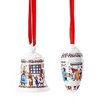 1 x Porzellanzapfen Weihnachtszapfen 2020