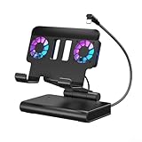 Système de refroidissement efficace à double ventilateur : gardez votre console performante à des niveaux optimaux pendant une longue session de jeu avec le système de refroidissement à double ventilateur, spécialement conçu pour la Nintendo Switch 2 pour éviter la surchauffe et maintenir des fréquences d'images stables, améliorant le confort et la confiance dans le jeu compétitif.