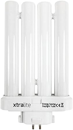 Xtralite 27w Daylight Replacement Bulb for High Vision Reading Lamps, 4 Pin GX10Q-4 Quad Tube (6500k)
