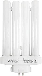 Xtralite 27w Daylight Replacement Bulb for High Vision Reading Lamps, 4 Pin GX10Q-4 Quad Tube (6500k)