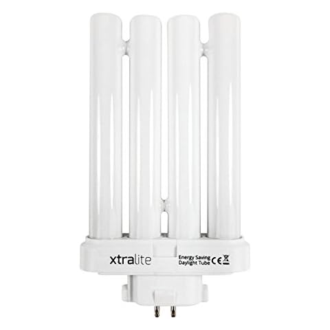 Xtralite 27w Daylight Replacement Bulb for High Vision Reading Lamps, 4 Pin GX10Q-4 Quad Tube (6500k) Cover