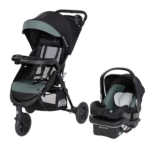 Baby Trend Passport Seasons All-Terrain Travel System, Madrid Green