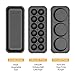 HeHoGoGo Multifunctional Electric Griddle Electric Grill Nonstick Baking Maker with 3 Interchangeable Pans For Takoyaki Cake Pop/ Mini Pancake/ Fried Steak