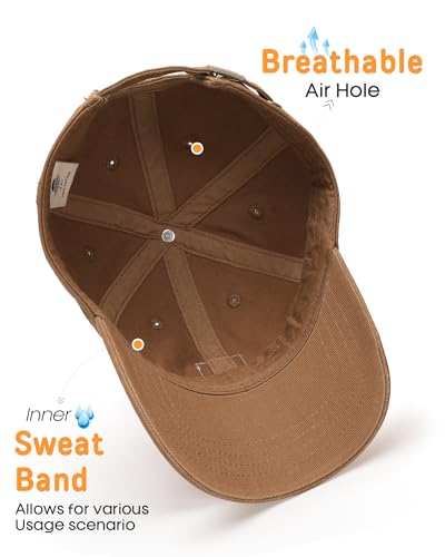 Image of FURTALK Kids Toddler Baseball Hat Boys Girls Adjustable UPF50+ Washed Cotton Baseball Cap