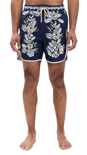 AGUA BENDITA Men's Liam Clay Swim Trunks 6