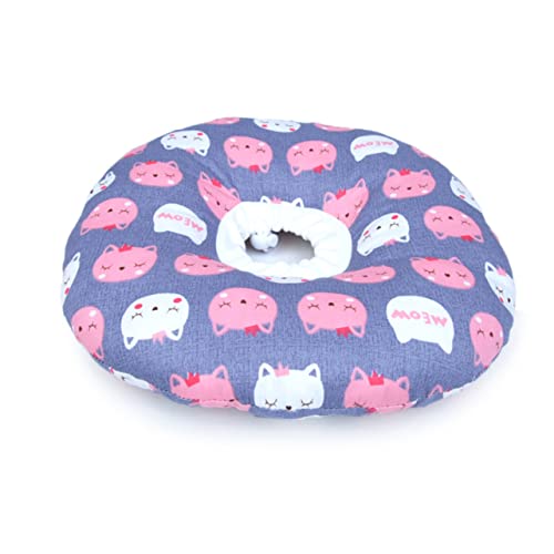 Hemobllo Collar Anti- Gatito Mascota pequeño no Suave Cuello Correo- Traje Etiqueta Accesorios