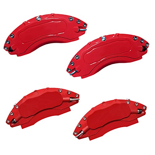 AOOA Aluminum Caliper Covers Fits 2021-2025 10th/11th Gen Accord Gas (set of 4) (Red blank) by AOOA - Used condition - US$69.45