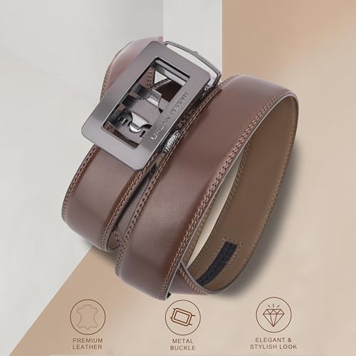 Image of URBAN FOREST Rolf Formal Leather Belt for Men