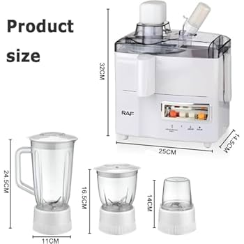 Amazon.com: 4-in-1 Multifunctional Juicer Blender with 1.8L