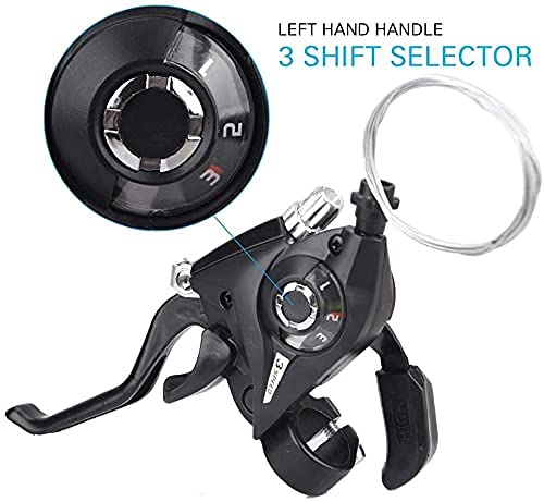 Amazon.co.jp: 3 X 7 21/3 X 8 24スピードMTB自転車ブレーキレバー