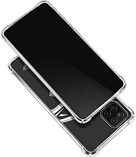 Skinit Clear Phone Case Compatible with Galaxy A12 - Officially Licensed NFL Atlanta Falcons Large Logo Design