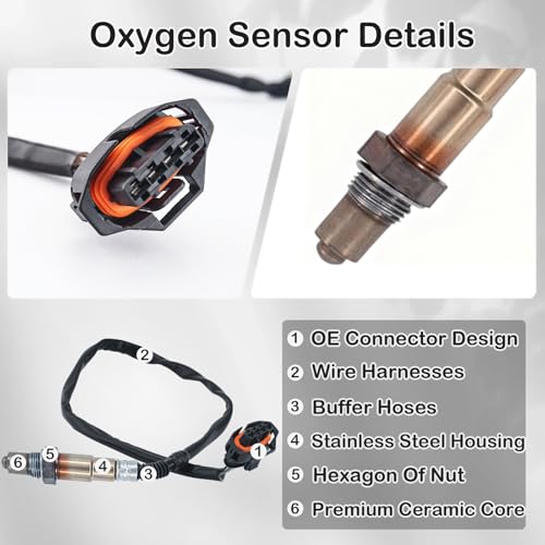 Capteur Lambda 855369 Sonde d'Oxygène Essence Corsa C D Astra G H