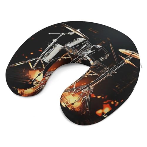 Almohada de viaje espuma viscoelástica tamaño único miniatura 6