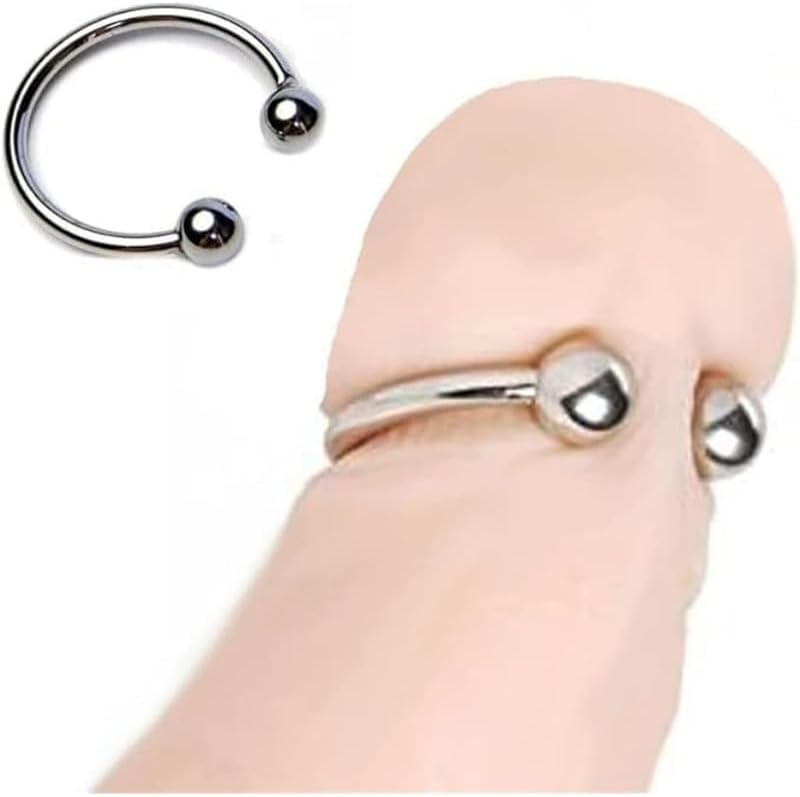 Men's Half-Open Bead Design Accessory, Smooth Fit Daily Accessory-Y2(32mm)