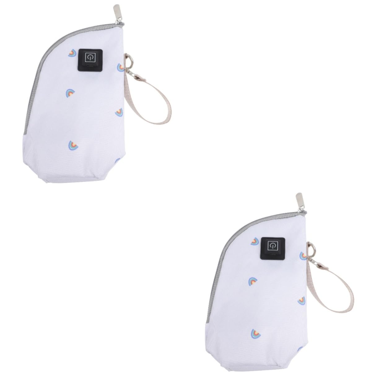 TOYANDONA 2 Piezas Bolsa Aislante Para Biberones Calienta Biberones De Viaje Tapa De Biberón Bolsa De Botella Mangas De Biberón Poliéster Viajar Tercera Marcha Tapa De Botella